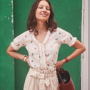 Sezane Andrea blouse